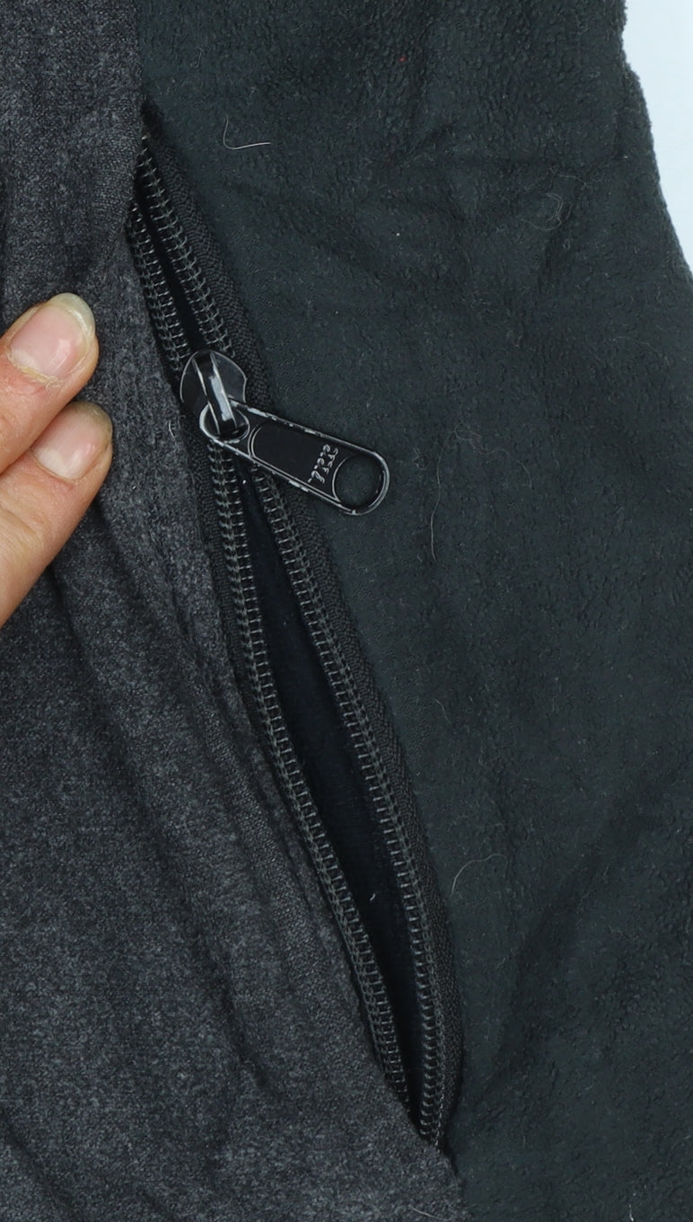 Columbia Womens Grey Fleece Full Zip Jacket Size S