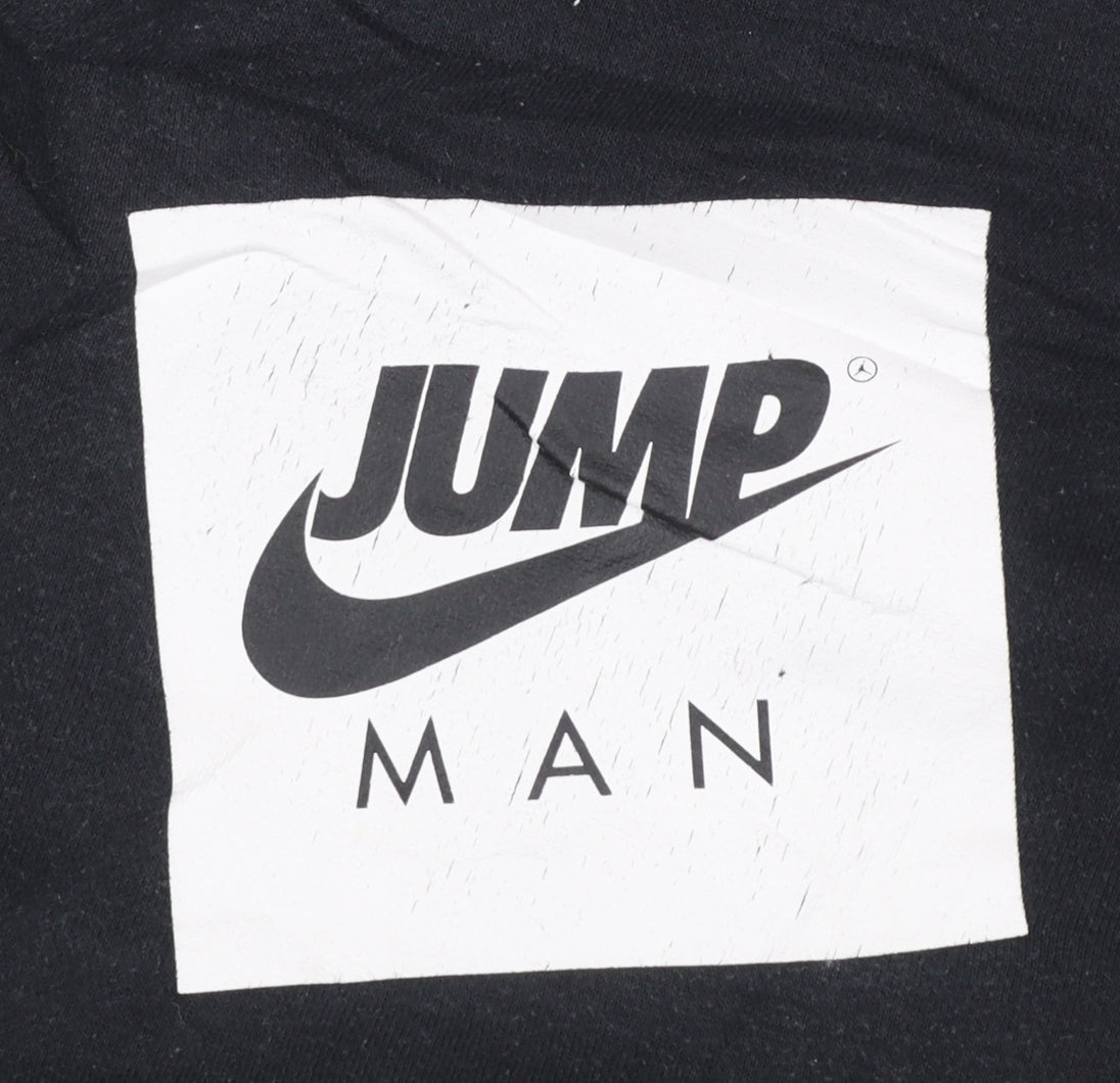 Jordan Men's Black Jumpman Logo Pullover Sweatshirt Size L