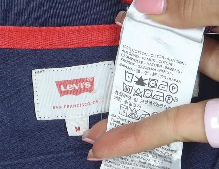 Levi's Men's Multicoloured M Pullover Logo Sweatshirt