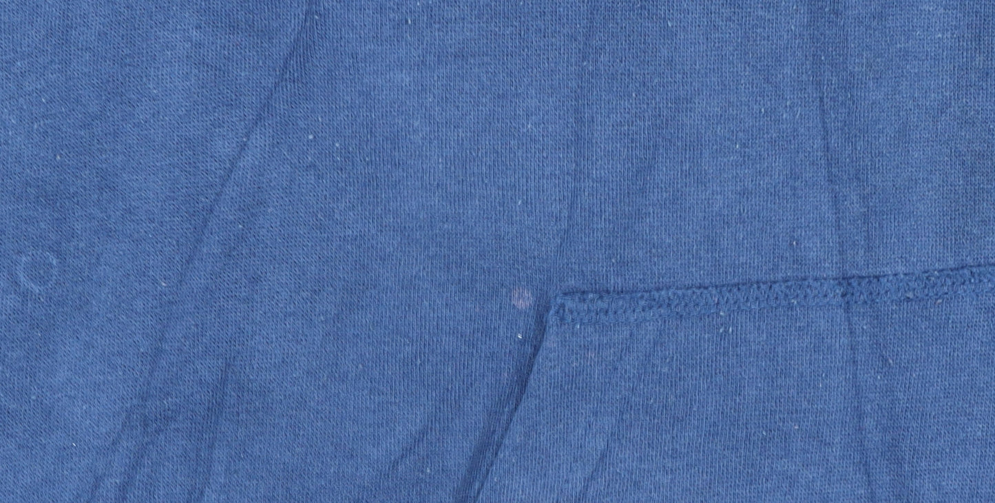 Umbro Men's Blue 2XL Pullover Hoodie with Logo Pocket
