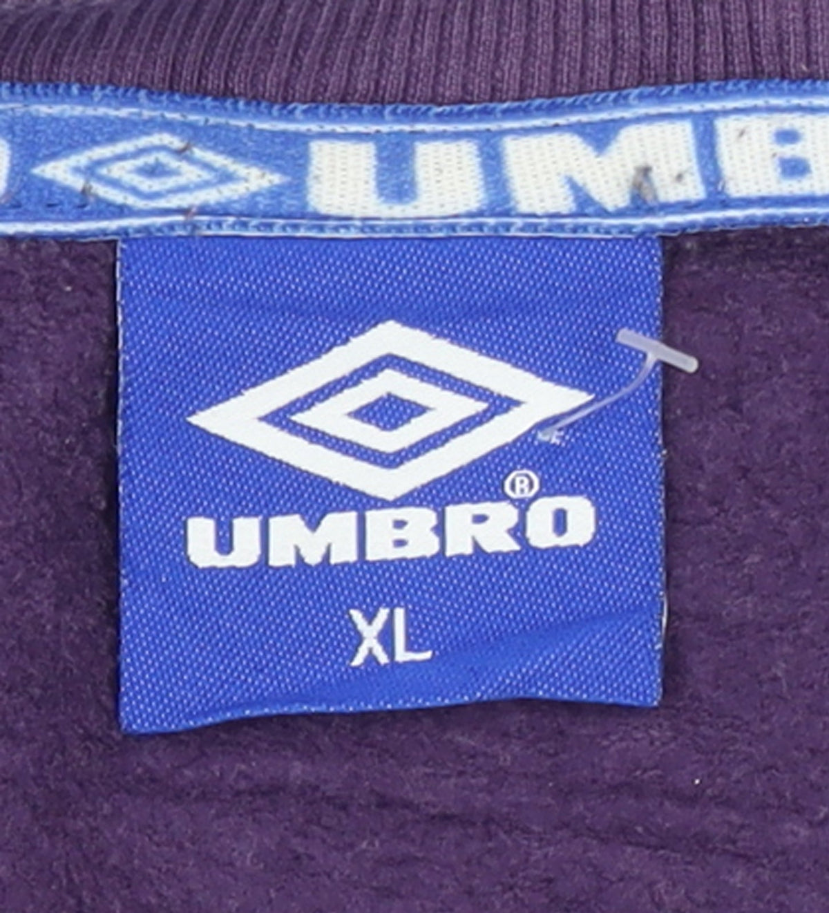 Umbro Men's Purple XL Pullover Sweatshirt Crew Neck Sportswear