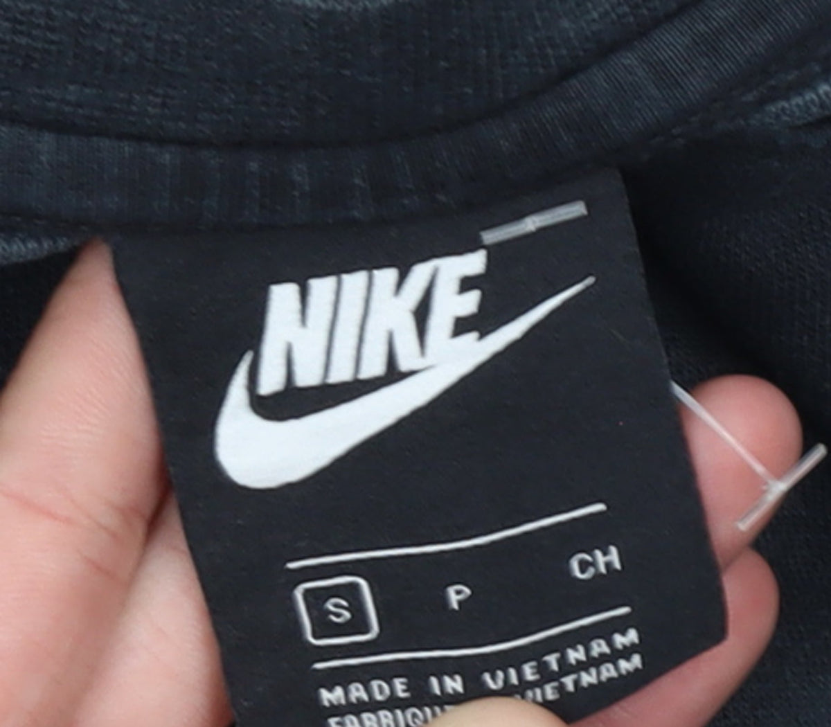 Nike Men's Black Small Pullover Crew Neck Sweatshirt