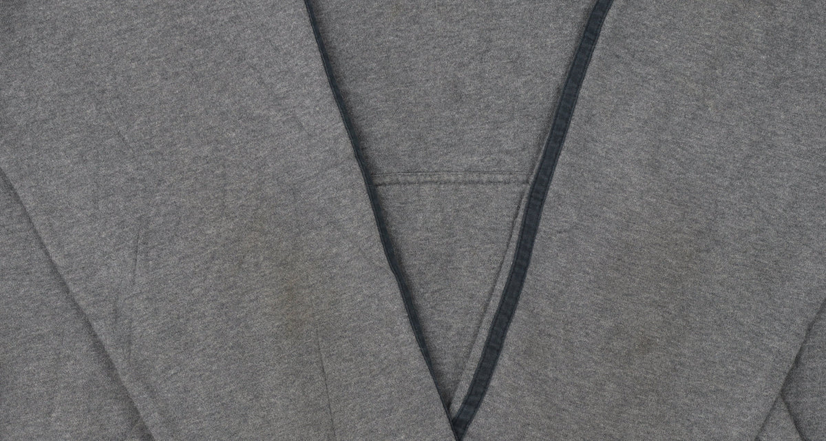 Adidas Men's Grey Pullover Hoodie L Regular Fit Sportswear