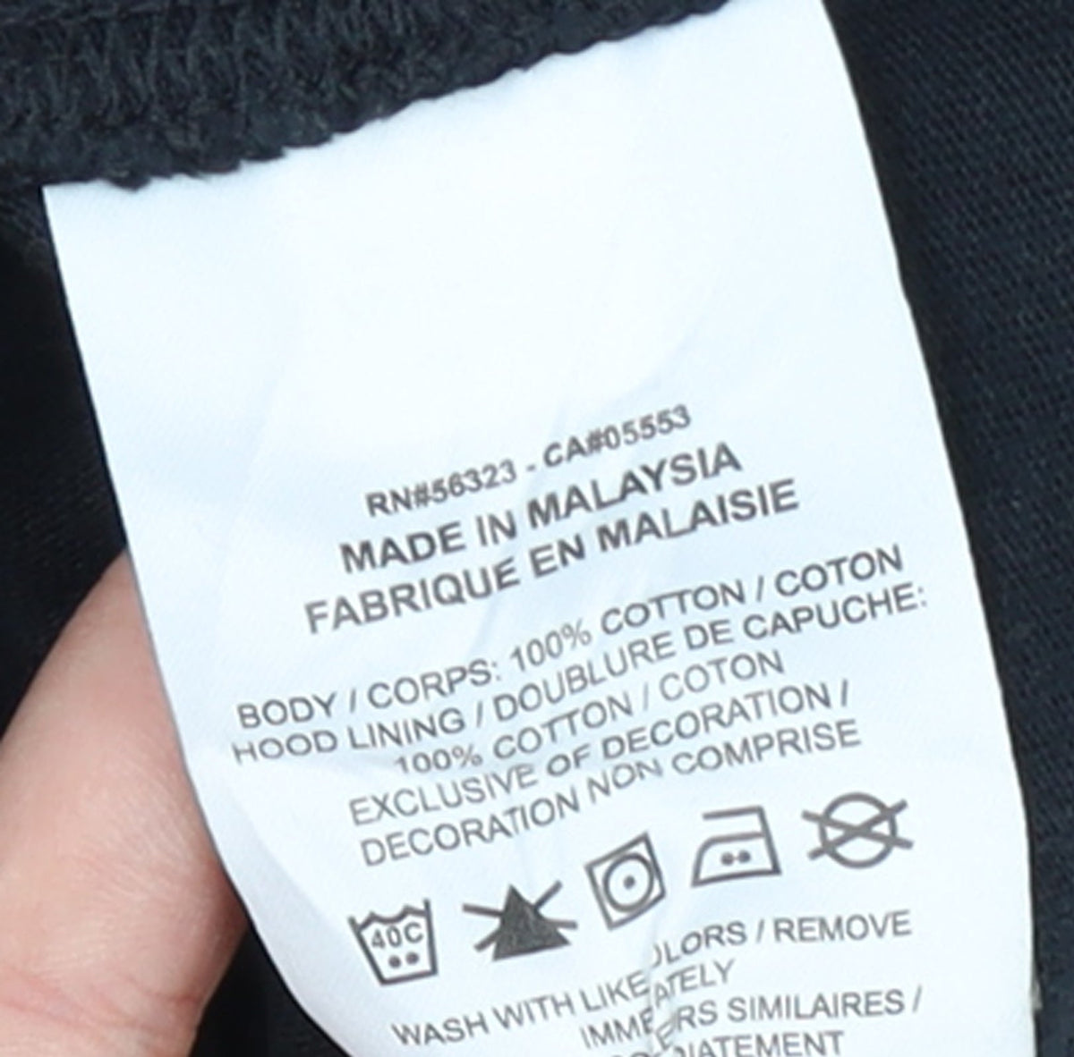 Nike Women’s Black Pullover Hoodie Medium 100% Cotton Logo Detail