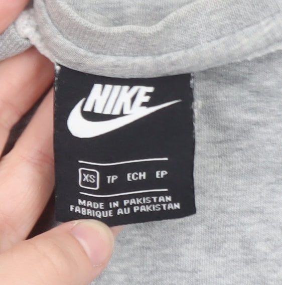 Nike Men's Grey XS Crew Neck Pullover Sweatshirt