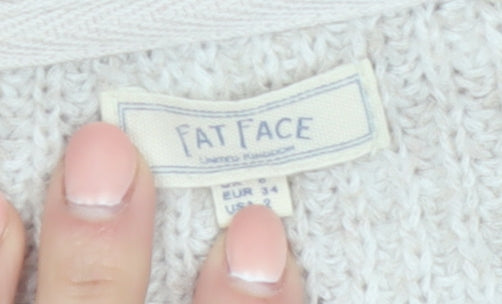 Fat Face Womens Multicoloured Knit Pullover Jumper Size 8