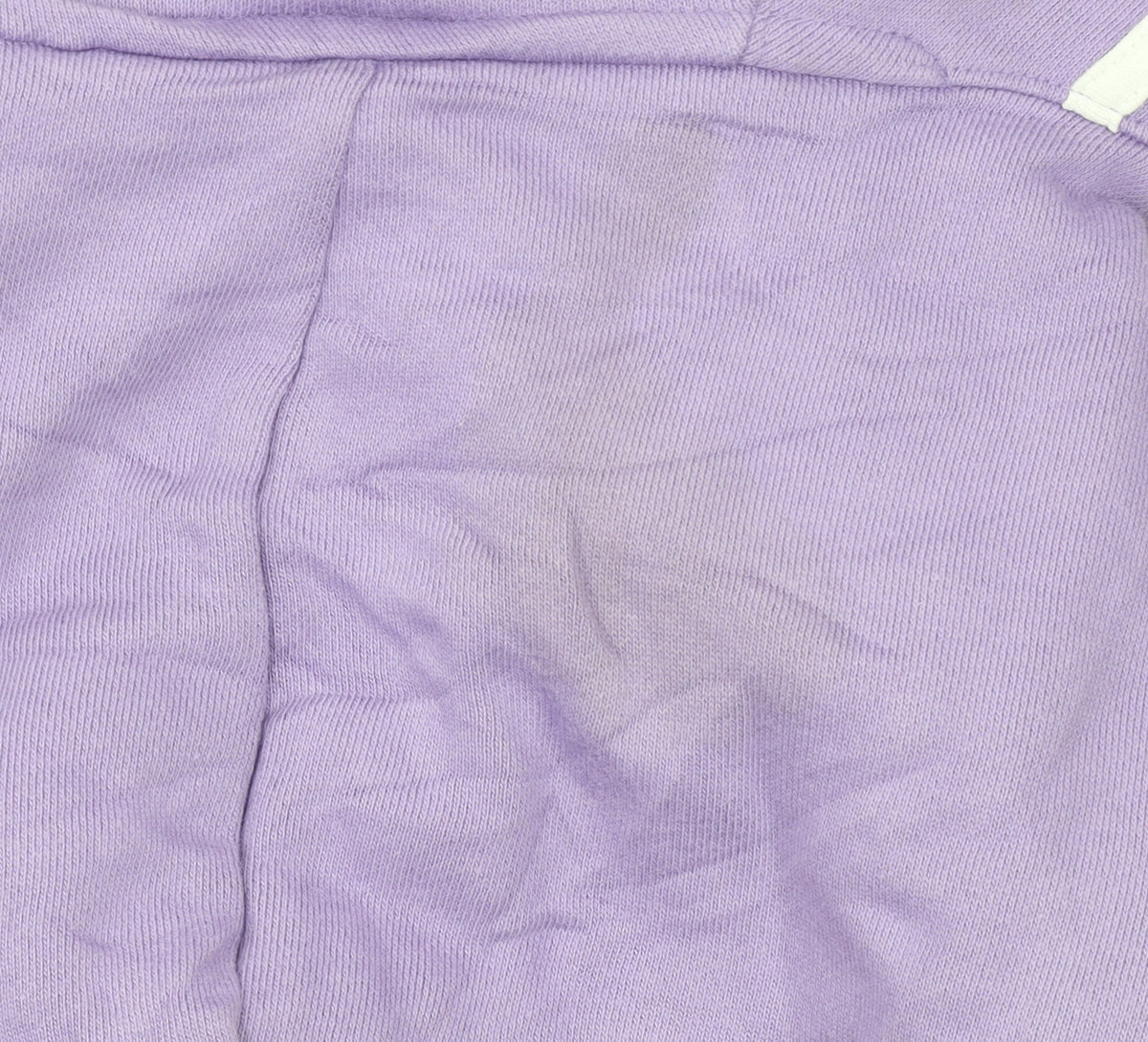 Adidas Women Purple XL Pullover Hoodie with White Stripes