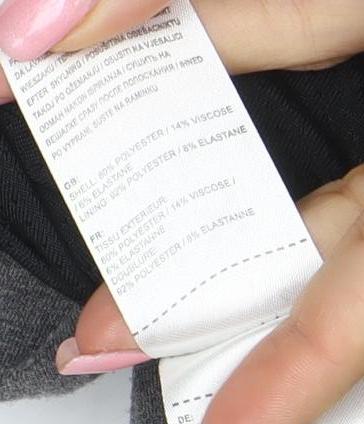 DLX Athletic Women's Grey Full Zip Hoodie XL Hooded Sportswear