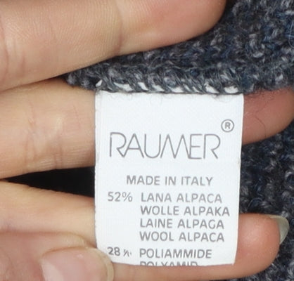 Simons Men's Grey Alpaca Wool Blend Button Cardigan L