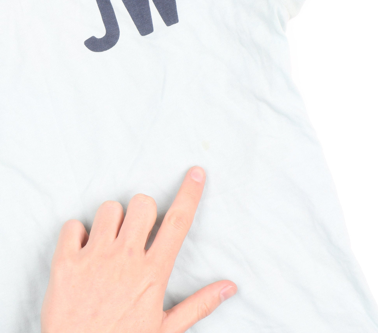 Jack Wills Men's Light Blue Crew Neck Short Sleeve T-Shirt M