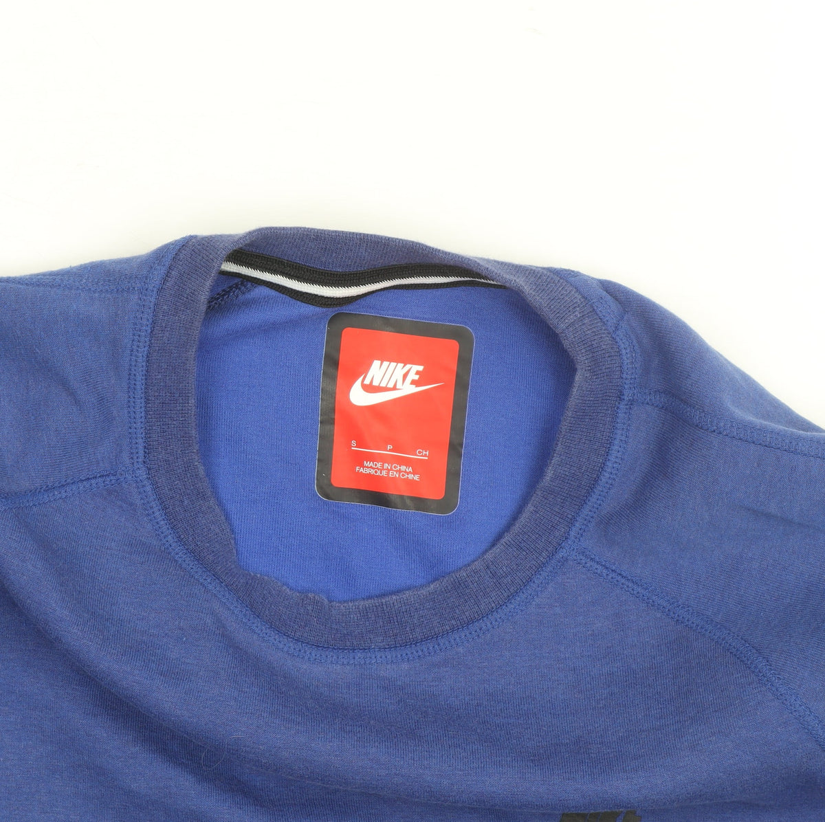 Nike Men's Blue Crew Neck Pullover Sweatshirt Size S