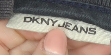 DKNY Jeans Men's Blue Quilted Nylon Jacket Size S