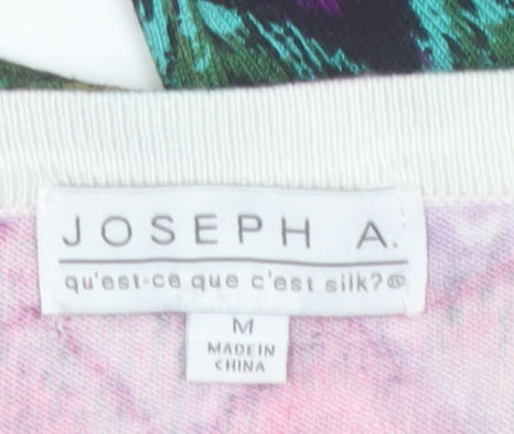 Joseph A. Women’s Multicoloured M Geometric Knit Cardigan