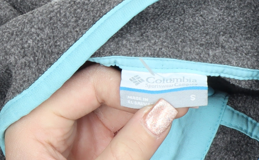 Columbia Women’s Grey Fleece Pullover Sweatshirt Small