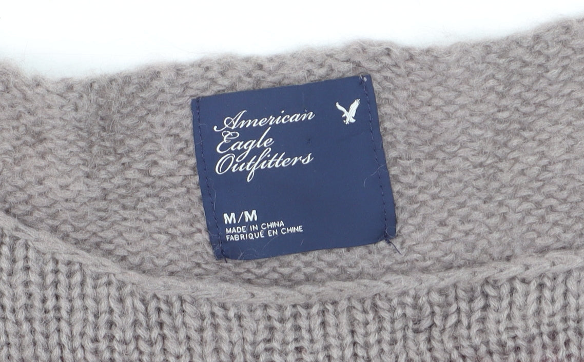 American Eagle Outfitters Women's Multicoloured M Chunky Knit Pullover Jumper