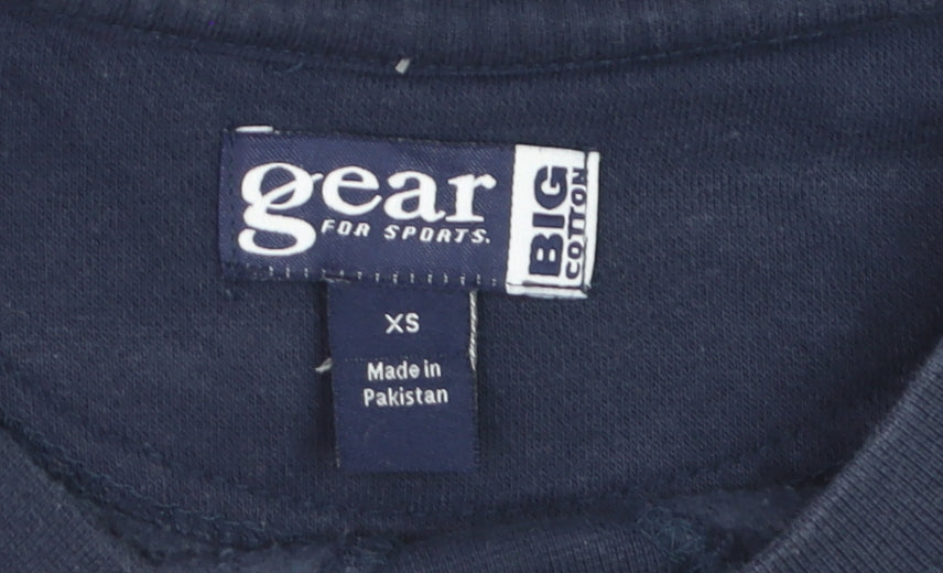 Gear For Sports Boys Navy Blue XS Pullover Sweatshirt - Episcopal Academy Print