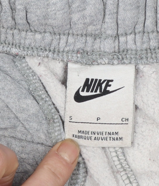 Nike Men's Grey Jogger Sweatpants Small Regular Fit Fleece