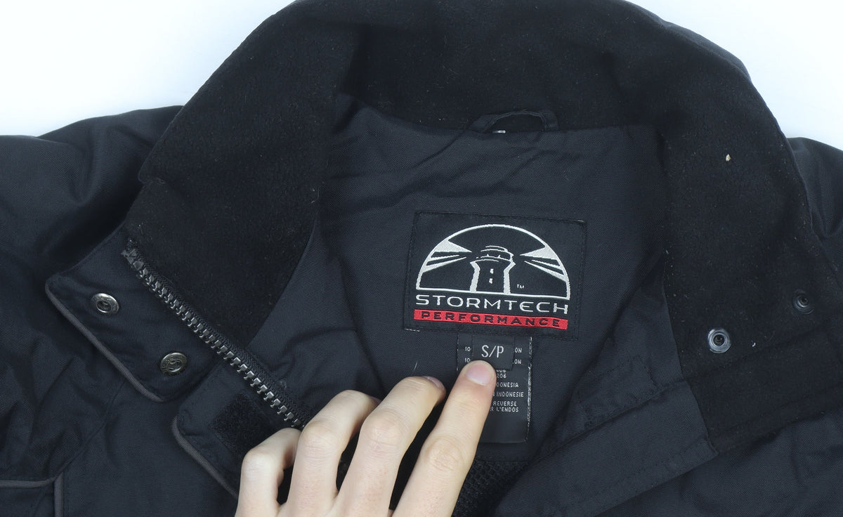 Stormtech Men's Black S Mars Logo Water Resistant Jacket