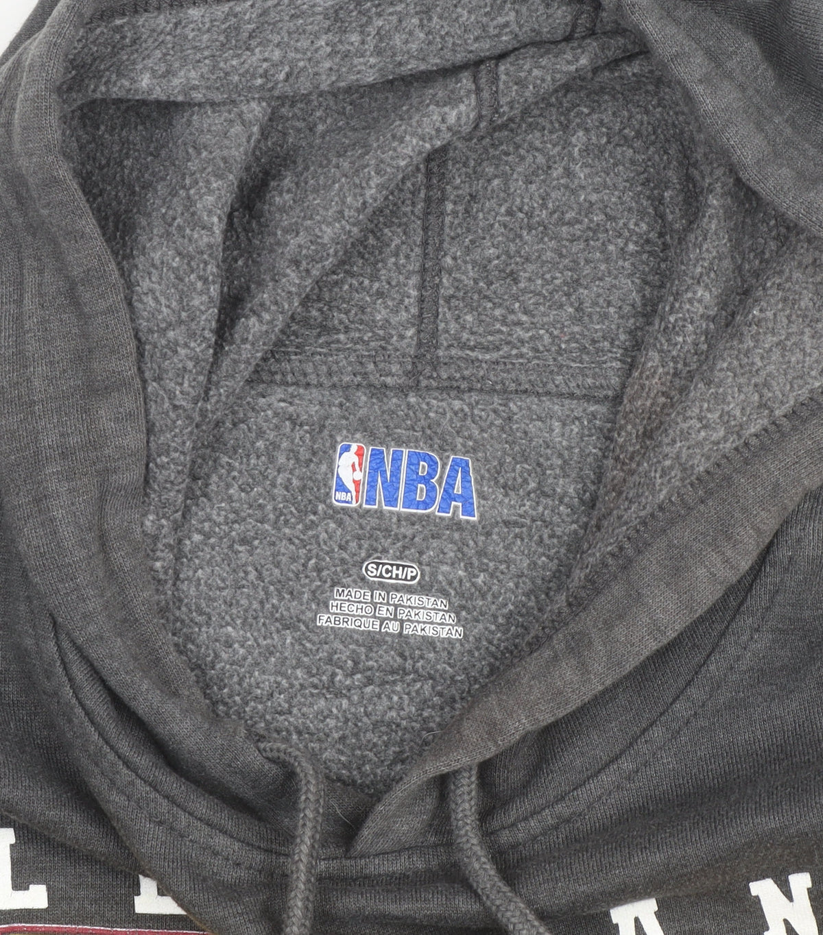 NBA Cleveland Cavaliers Men's Grey Pullover Hoodie Size S