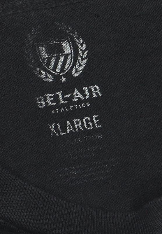 Bel-Air Athletics Men's Black XL Long Sleeve Sports Graphic T-Shirt