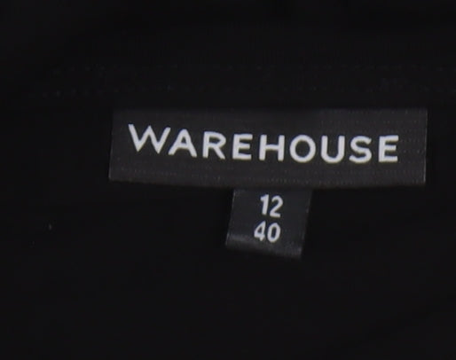 Warehouse Women’s Black Size 12 One Shoulder Bodycon Dress