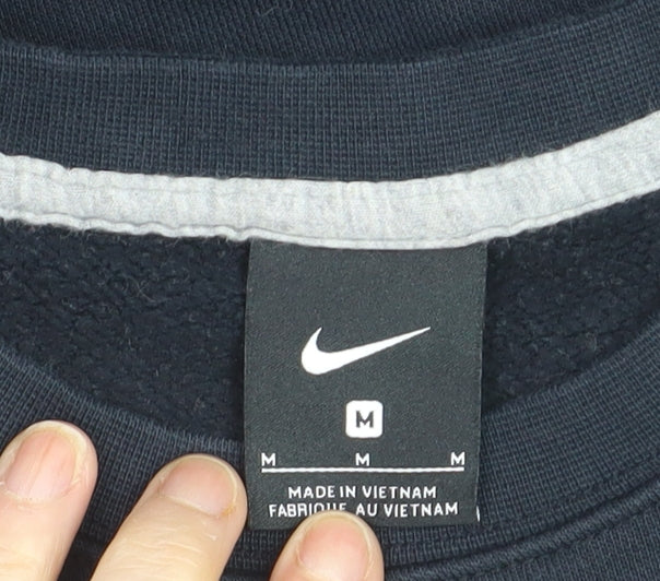 Nike Men's Black South Johnston Tennis Pullover Sweatshirt M