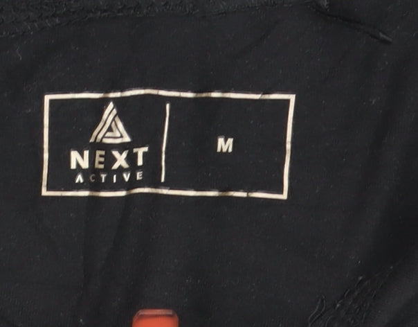 Next Active Women’s Black 1/2 Zip Pullover Sweatshirt Size 14 Polyester Blend