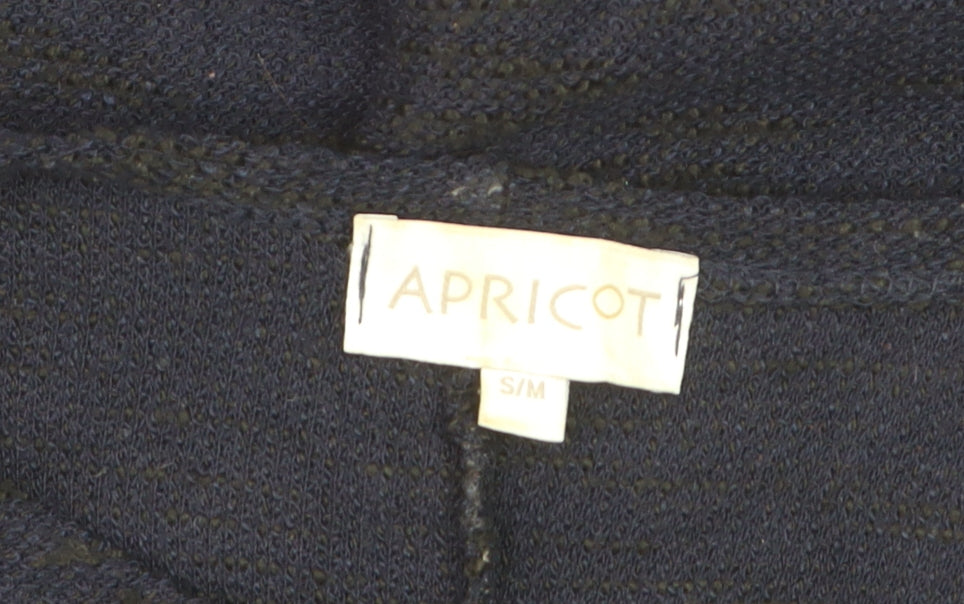 Apricot Women's Black Knit 3/4 Sleeve Basic Blouse S