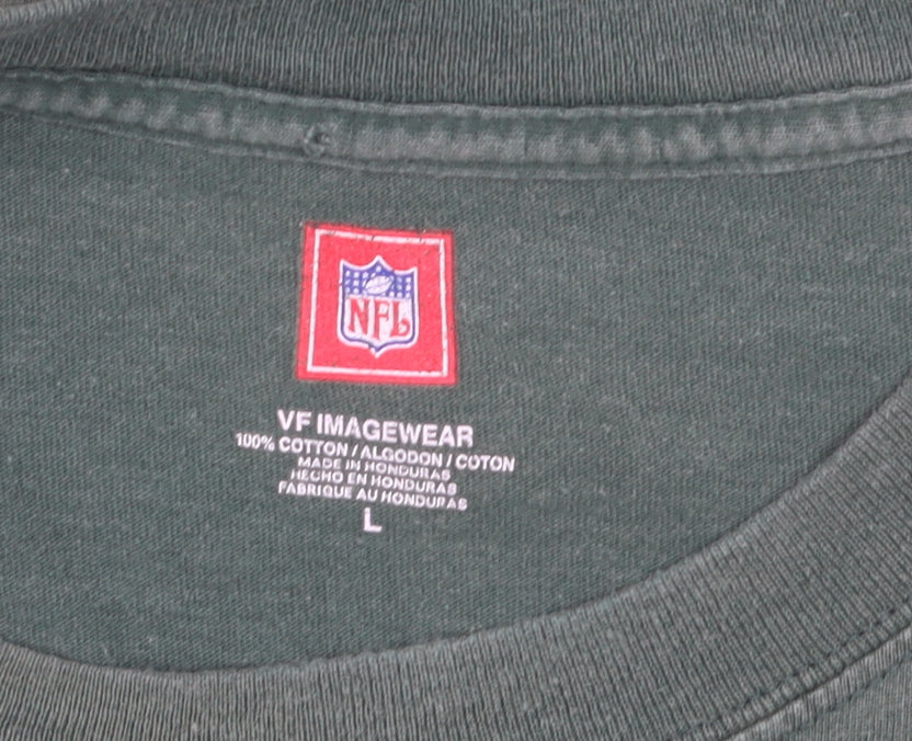 VF Imagewear Men’s Green Packers NFL Graphic Cotton T-Shirt Size L