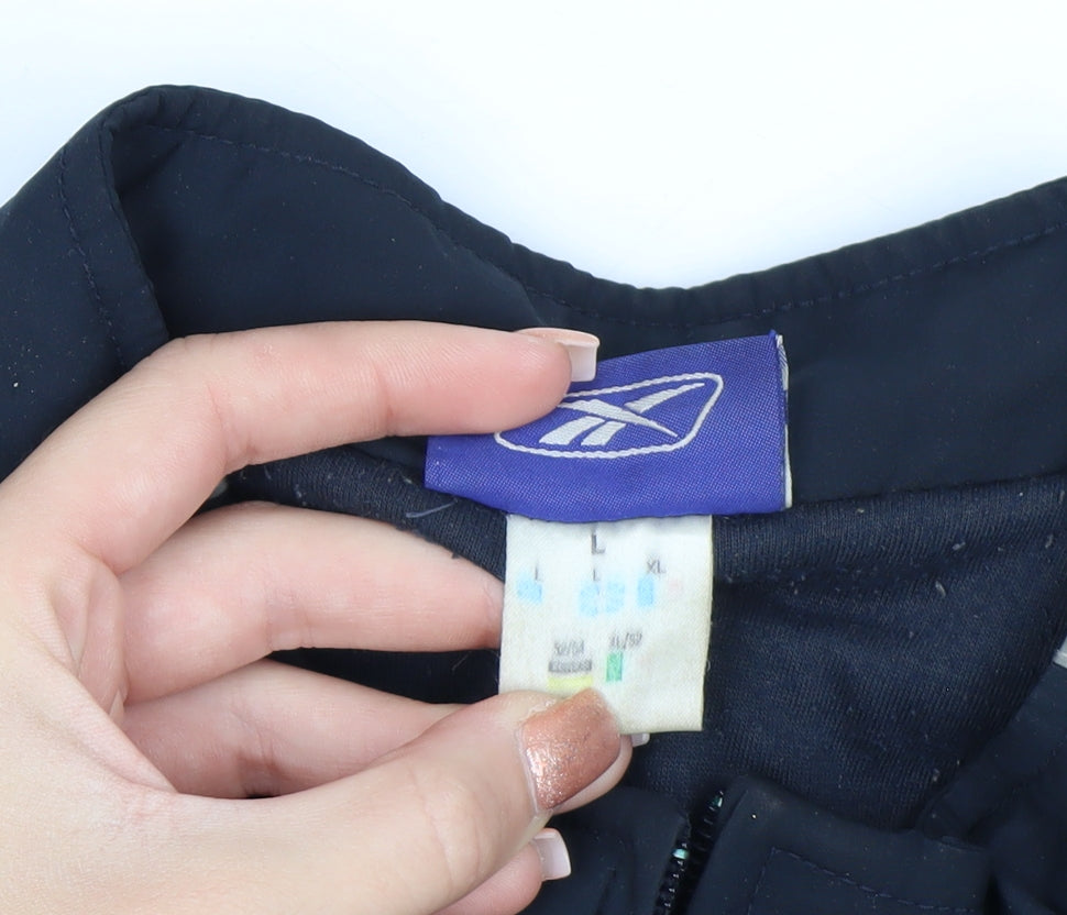 Reebok Mens Blue Polyester Zip Bodywarmer Gilet Size L