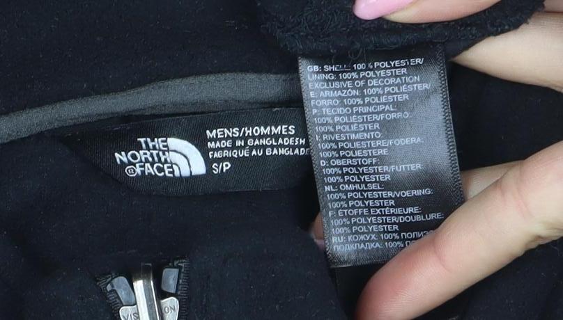 The North Face Men's Black Fleece Full Zip Outdoor Jacket Size S