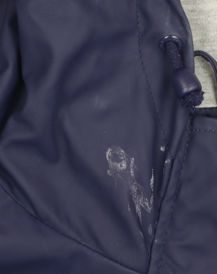 Firetrap Women's Blue Waterproof Hooded Rain Coat Jacket UK 8
