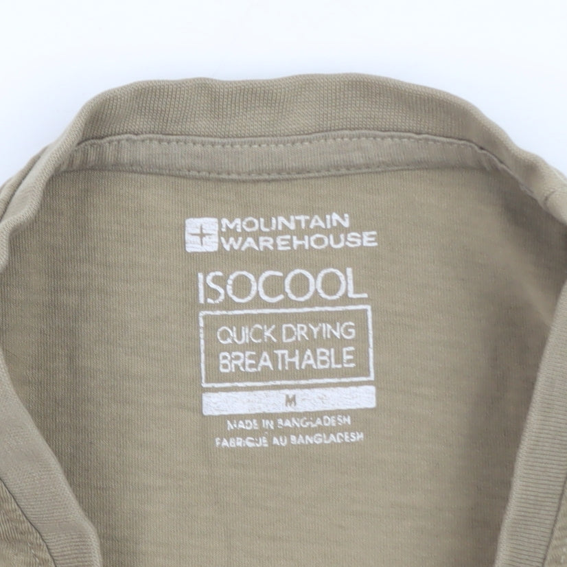 Mountain Warehouse Men's Beige ISOCool Quick Dry T-Shirt M
