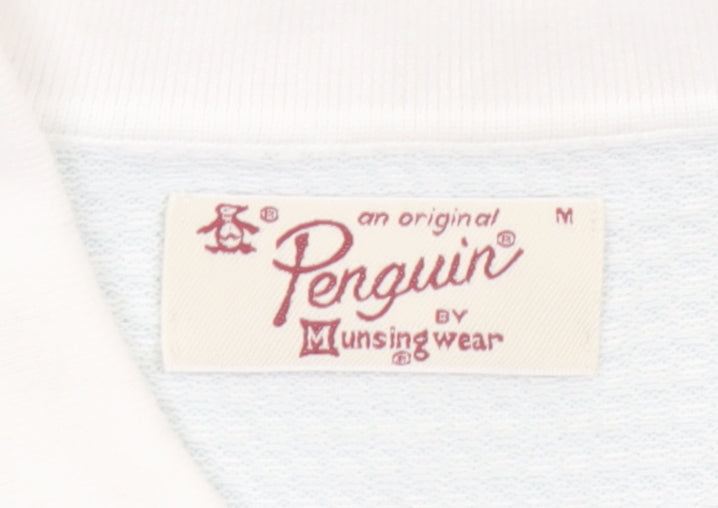 Original Penguin Men’s White Cotton Polo Shirt M Regular Fit