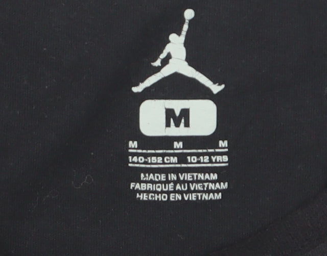 Nike Boys Black Graphic 'The Greatest Ever' T-Shirt Age 10-12 Years