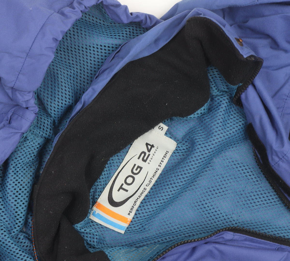 TOG24 Men’s Blue Waterproof Hooded Outdoor Jacket Size S