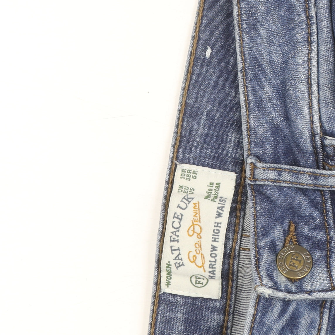 FatFace Women’s Blue Harlow High Waist Skinny Jeans Size 10