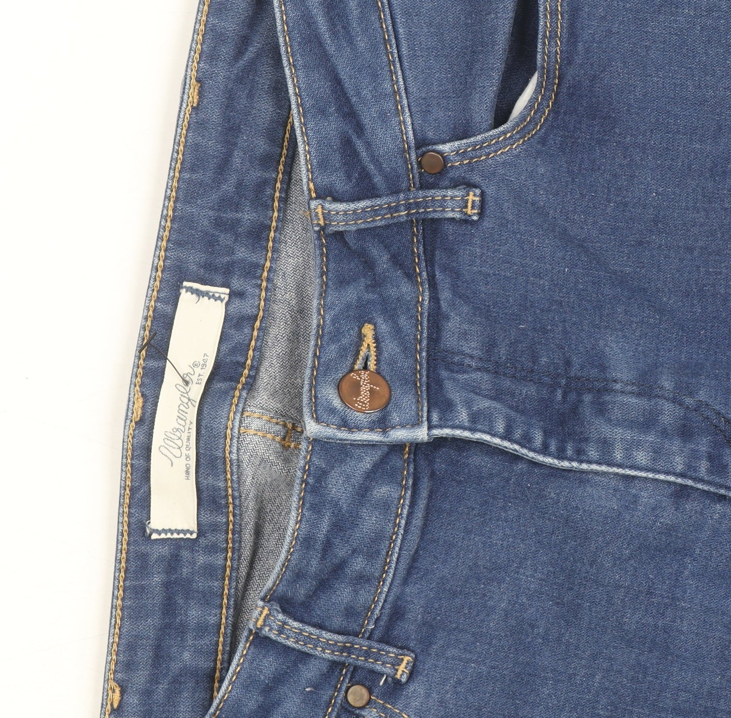 Wrangler Women Blue Molly Skinny Jeans W31 L32 Slim Fit Denim