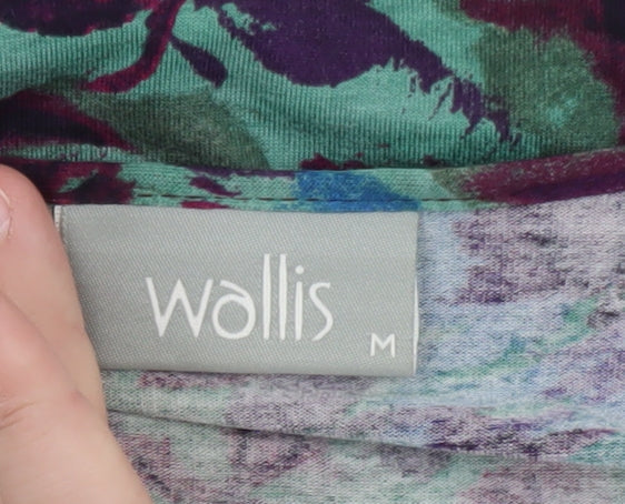 Wallis Women Multicoloured M Asymmetric Floral Dress