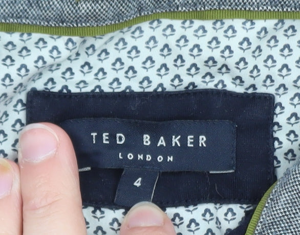 Ted Baker Men's Blue Cotton Polo Shirt Size L