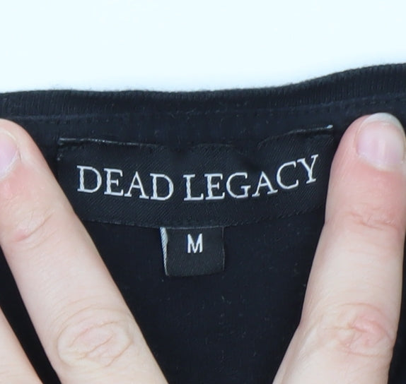 Dead Legacy Men's Black 'The Lost Boys' Graphic Cotton T-Shirt M