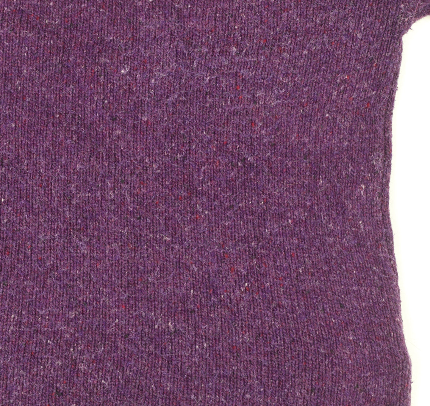 Boden Women Purple Wool Blend Jumper UK 8 Crew Neck Long Sleeve
