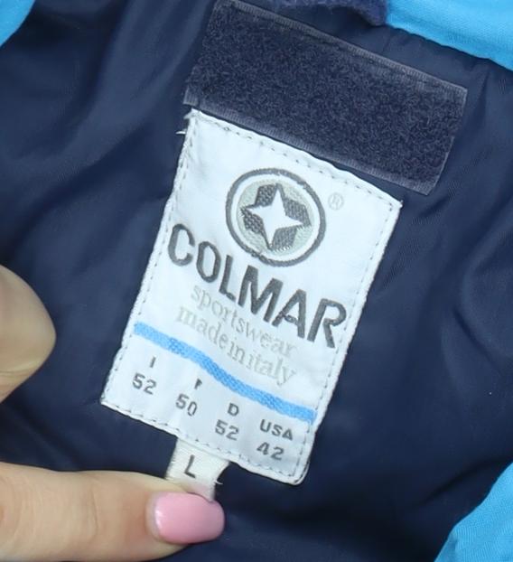 Colmar Men's Blue L Ski Snow Pants Insulated Trousers Waterproof