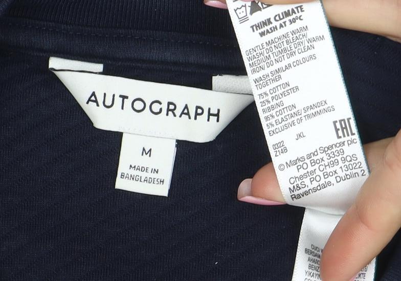 Marks & Spencer Men’s Blue Crew Neck Pullover Sweatshirt M