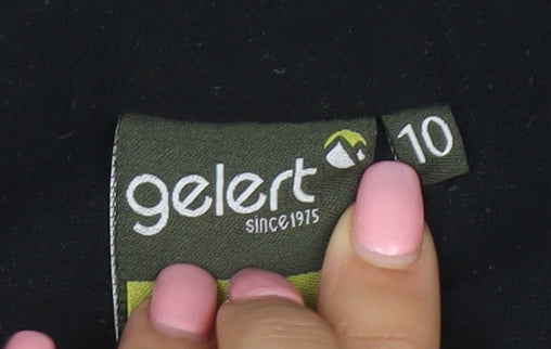 Gelert Womens Black Size 10 1/4 Zip Fleece Pullover Sweatshirt