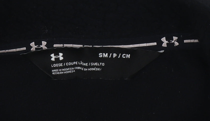 Under Armour Women's Black Small Fleece 1/2 Zip Pullover Sweatshirt