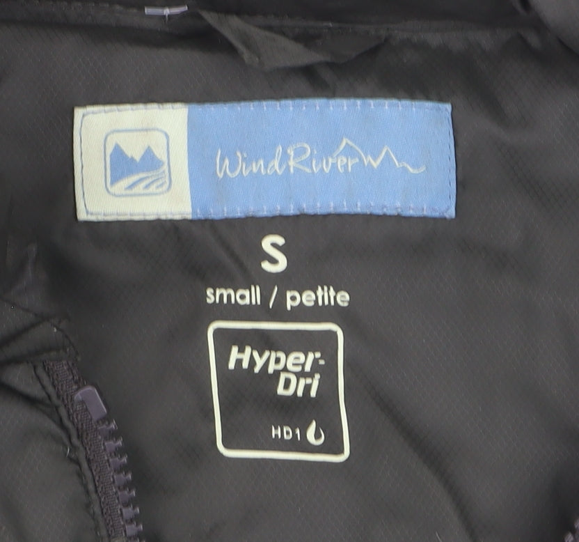 WindRiver Women’s Green Puffer Jacket Small Petite Down Insulated