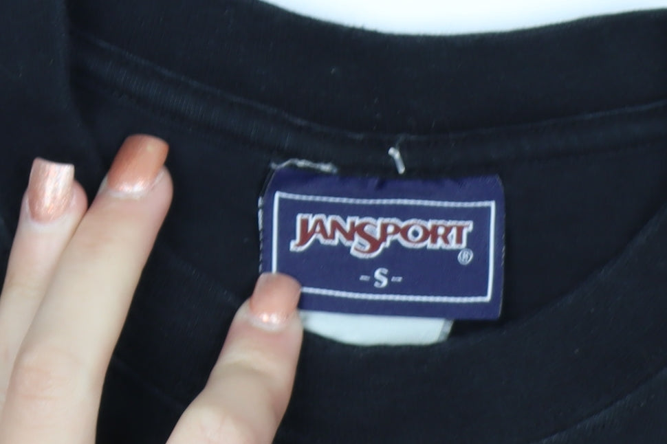 Jansport Men’s Black Lynchburg Graphic Pullover Sweatshirt Small