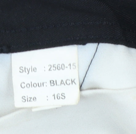 ØRN Women's Black Size 16 Cargo Workwear Trousers