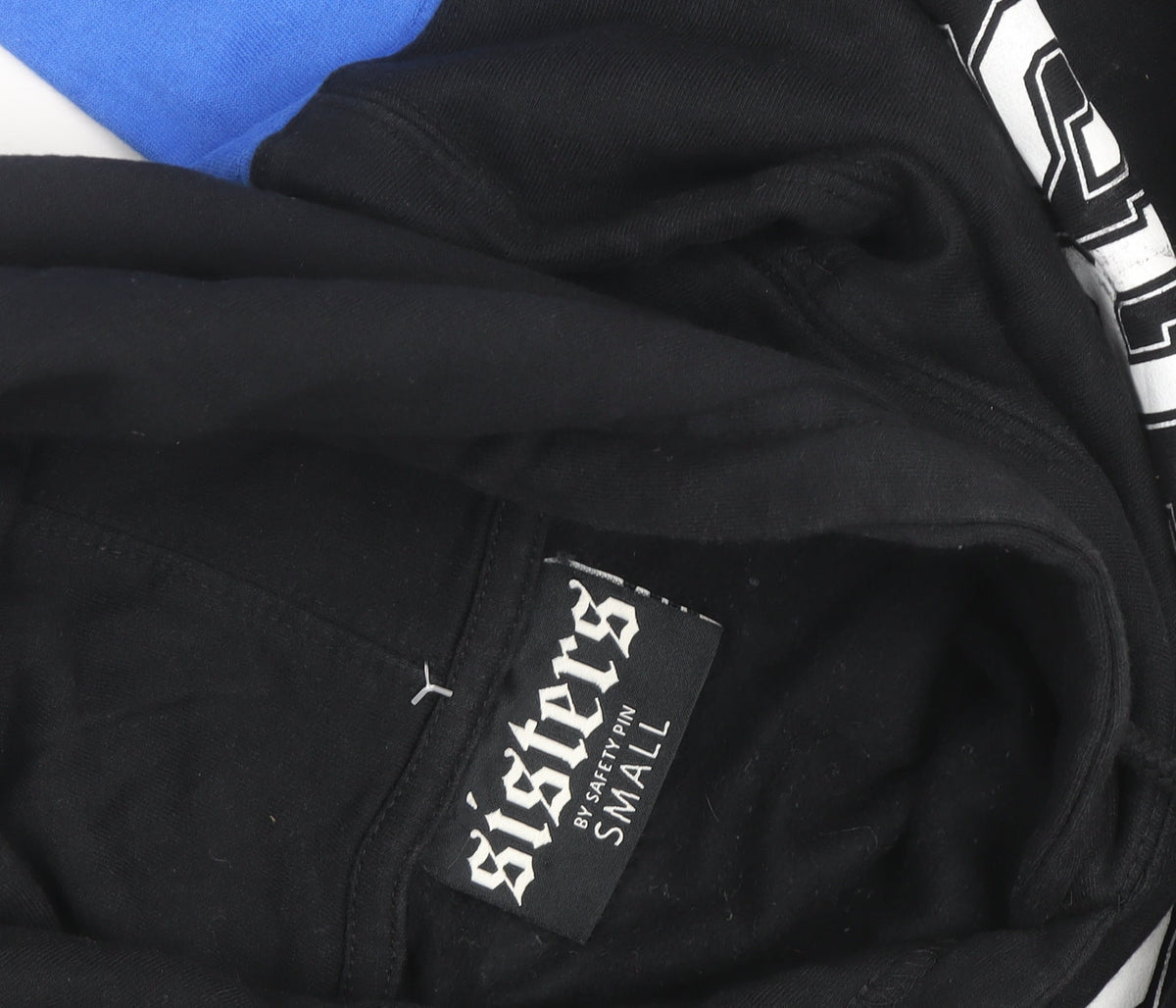 Sisters by Safety Pin Unisex Multicoloured Pullover Hoodie Small